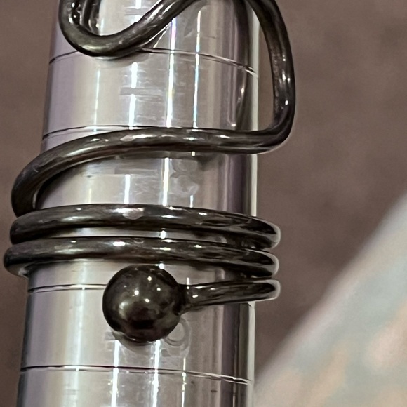 Cobra Snake Ring Gunmetal - Picture 7 of 7